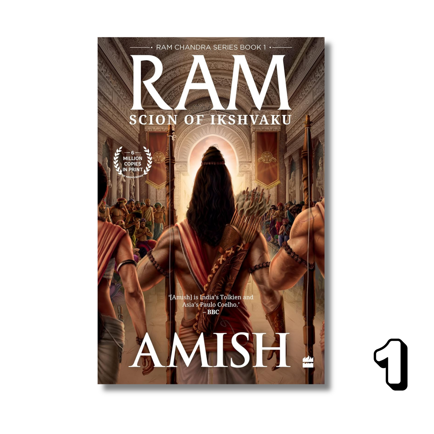 Combo Collection Ramachandra Series by Amish Tripathi (Set Of 4 Books) (Paperback)