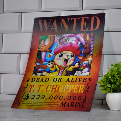 Portgas D. Ace Wanted Poster Artwork – 3D Lenticular A3 Poster