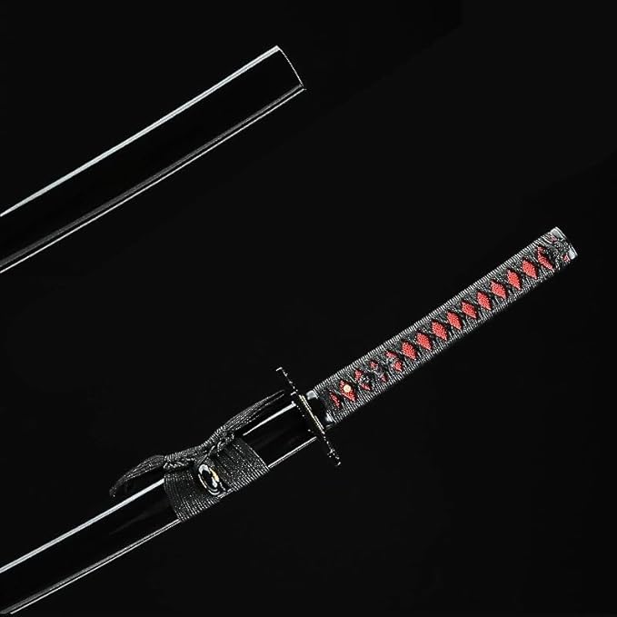 Ichigo Kurosaki Zangetsu Black Katana – 104 cm Neon LED Anime Sword