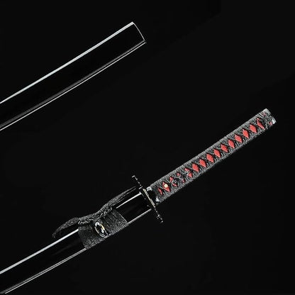 Ichigo Kurosaki Zangetsu Black Katana – 104 cm Neon LED Anime Sword