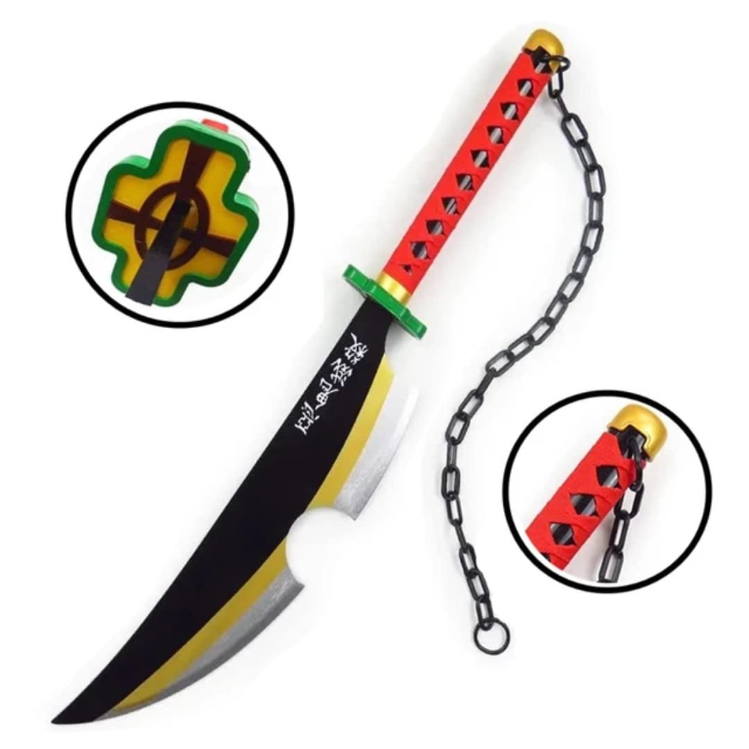 Tengen Uzui Nichirin Blade - Foam Katana Replica for Demon Slayer Cosplay