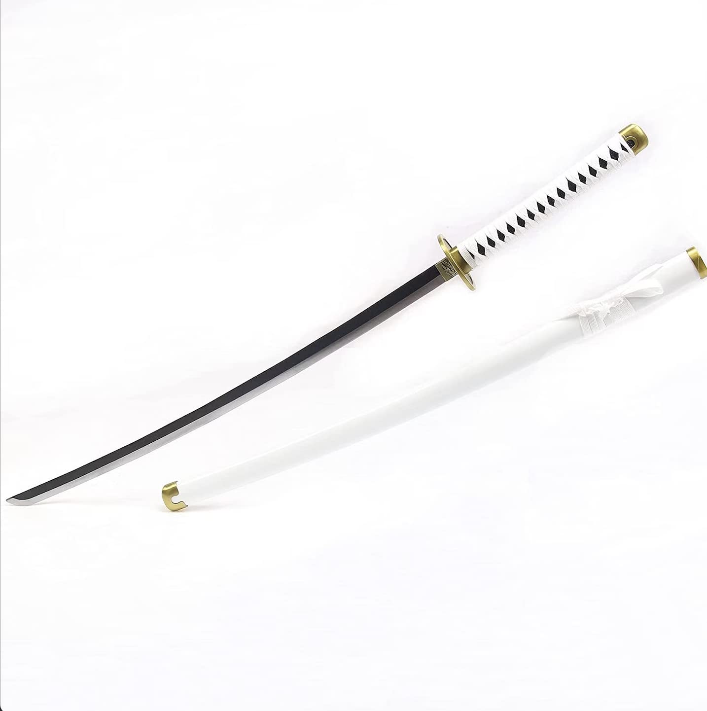 Anime Cosplay Samurai Sword 41 Inch Decorative Collectible Sword Various Styles (Wooden)