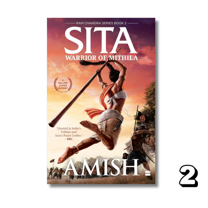 Combo Collection Ramachandra Series by Amish Tripathi (Set Of 4 Books) (Paperback)