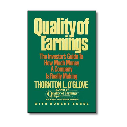 Quality of Earnings By Thornton L. O’glove (Paperback)