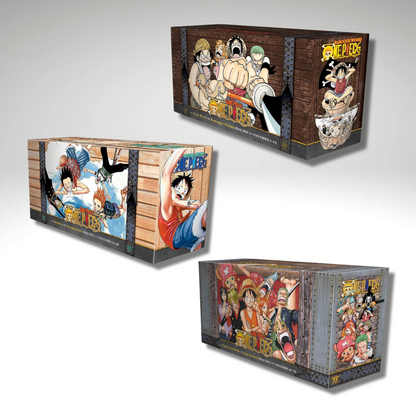 [Combo] One Piece Box Set Vol 1 and 2 and 3: Manga Volumes (1-70)