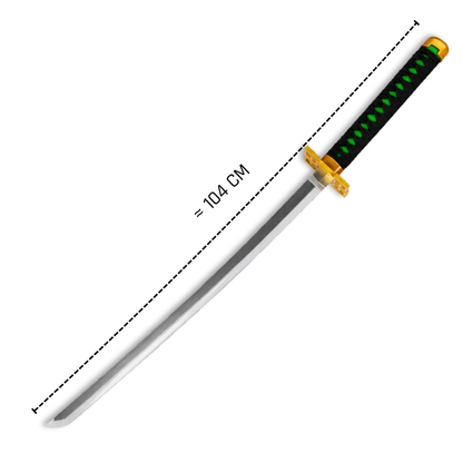 Muichiro Tokito Nichirin Sword – 104 cm LED Katana | Demon Slayer Mist Hashira