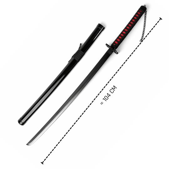 Ichigo Kurosaki – Bleach Zangetsu – Wooden Katana Replica (104 cm)