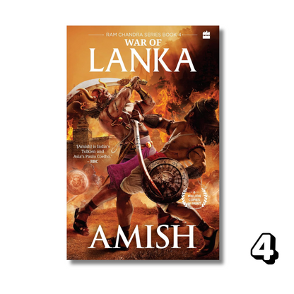 Combo Collection Ramachandra Series by Amish Tripathi (Set Of 4 Books) (Paperback)