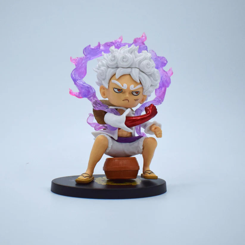 Monkey D. Luffy Gear 5 Barrel Pose Action Figure