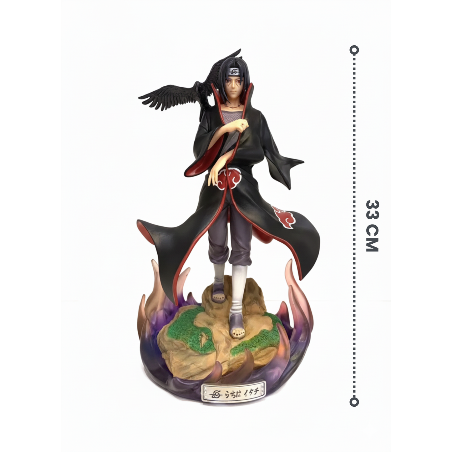Anime Akatsuki Uchiha Itachi PVC Figure Statue 33CM