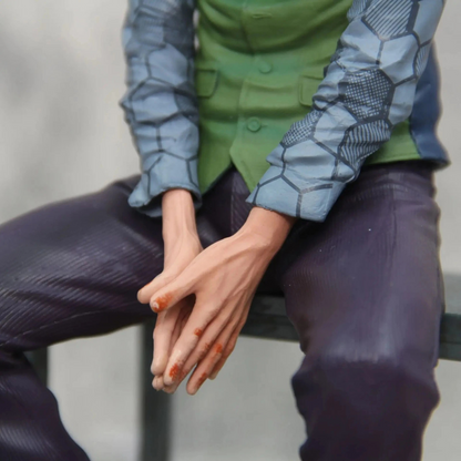 Close-up of Joker intense expression and stylized stance – 24 cm anime-inspired figure