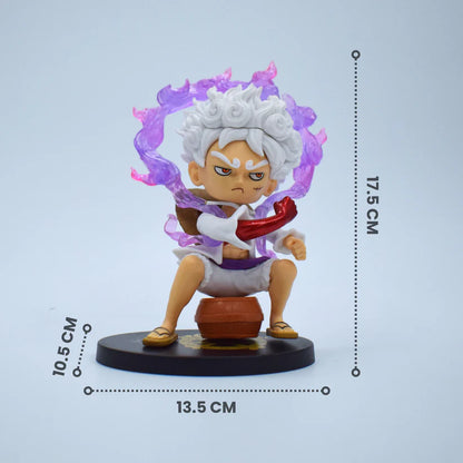 Monkey D. Luffy Gear 5 Barrel Pose Action Figure