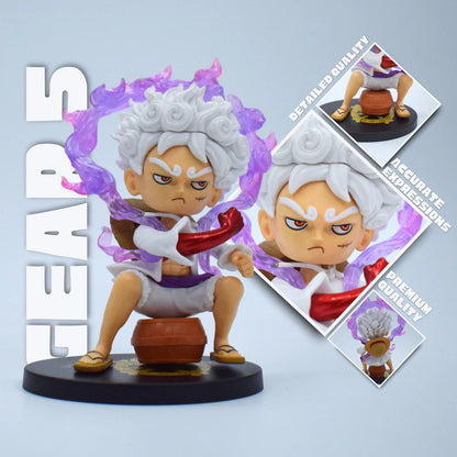 Monkey D. Luffy Gear 5 Barrel Pose Action Figure
