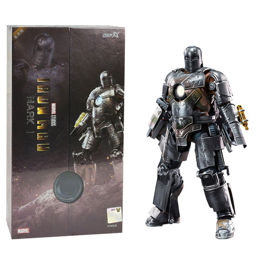 Iron Man Mark 1 — ZD Toys Action Figure - LED Light-Up edition - image 4