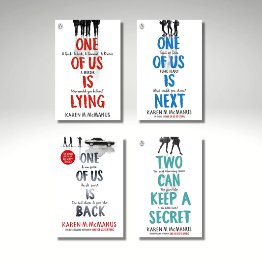 [Combo] One Of Us Is Lying Trilogy + Two Can Keep A Secret