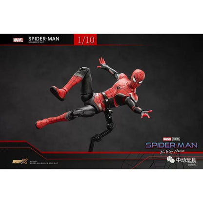 Spider-Man Upgraded Suit ZD Toys Action Figure – 1/10 Scale Marvel Collectible (No Way Home)