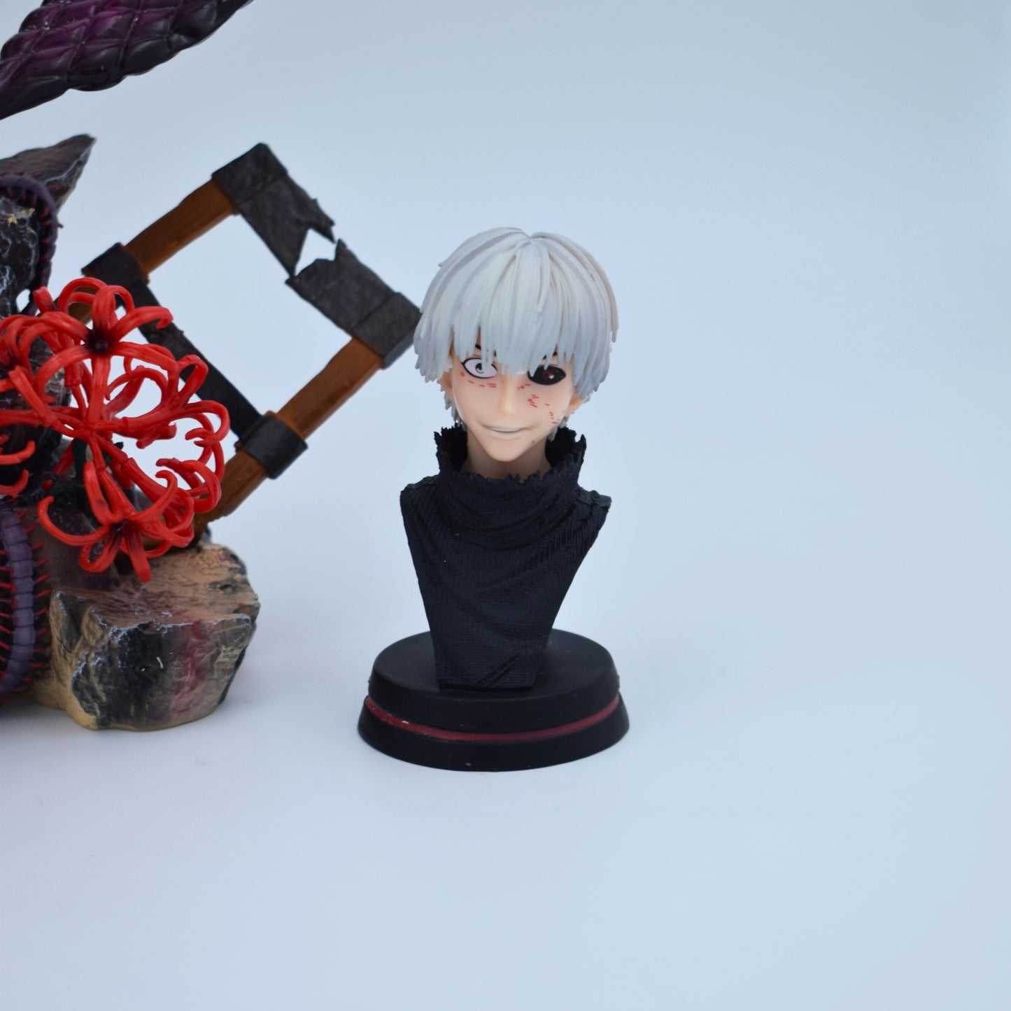 Anime Tokyo Ghoul Ken Kaneki Premium Action Figure – 34 cm Dual Head Edition