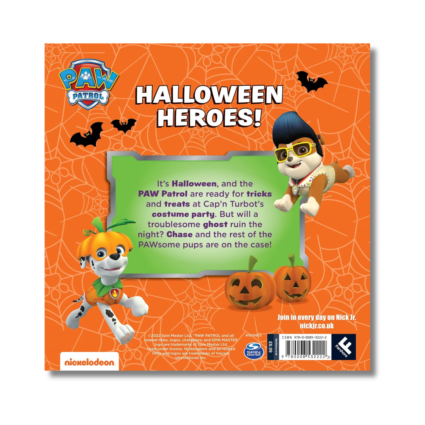 PAW Patrol Picture Book – Halloween Heroes!