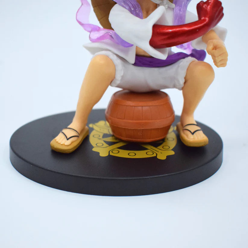 Monkey D. Luffy Gear 5 Barrel Pose Action Figure