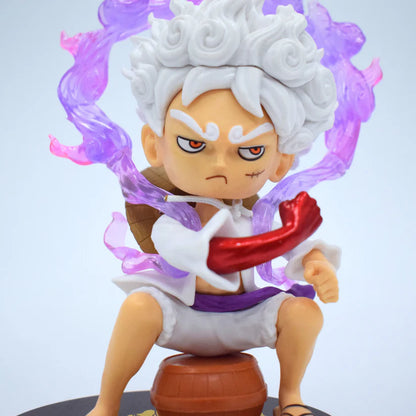 Monkey D. Luffy Gear 5 Barrel Pose Action Figure