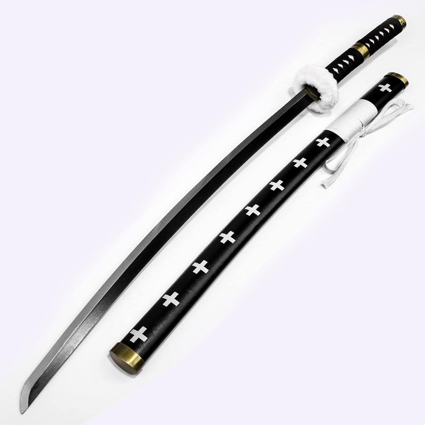 One Piece Cosplay Sword Trafalgar D. Law Life Size Kikoku Replica Katana – 104 cms (Wooden)