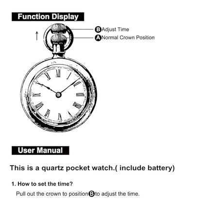 One Piece Luffy Skull Pocket Watch Metal Keychain – anime-inspired vintage collectible