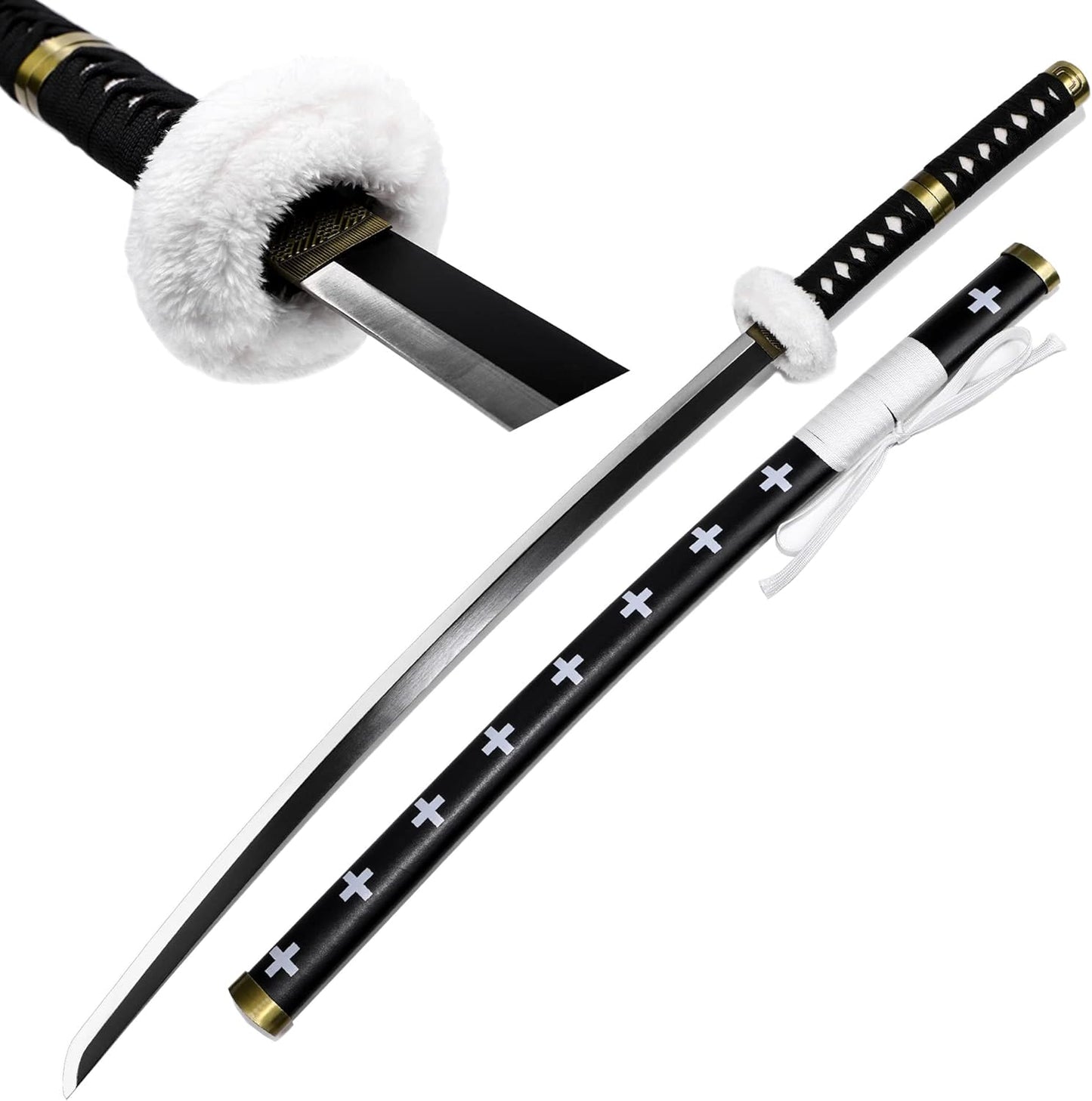 One Piece Cosplay Sword Trafalgar D. Law Life Size Kikoku Replica Katana – 104 cms (Wooden)