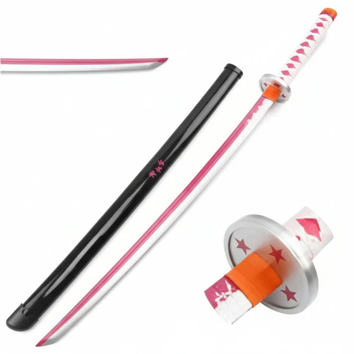 Kanao Tsuyuri – Demon Slayer Pink Nichirin – LED Katana Replica (104 cm)