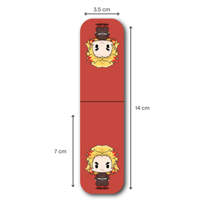 Demon Slayer Hashira Magnetic Bookmarks – Set of 9 | Chibi Mitsuri, Shinobu, Rengoku & More
