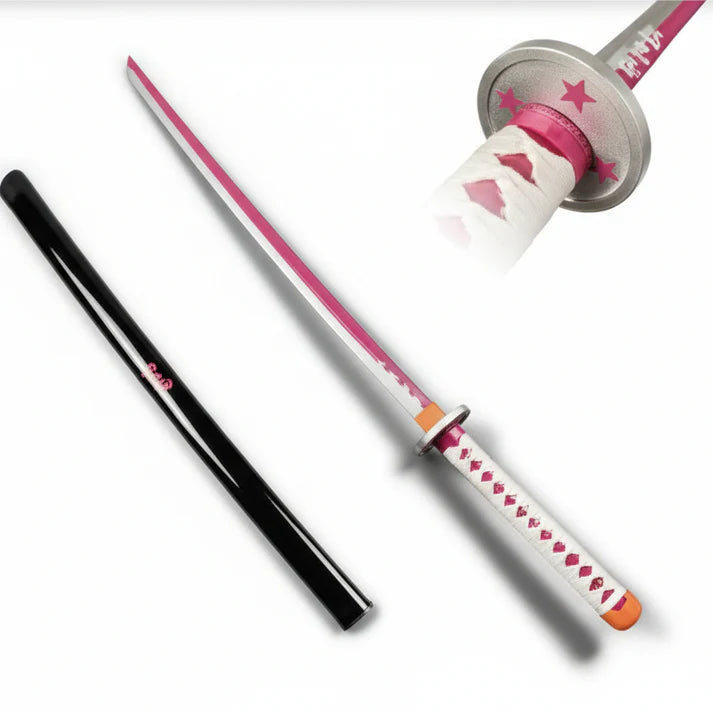 Kanao Tsuyuri – Demon Slayer Pink Nichirin – LED Katana Replica (104 cm)