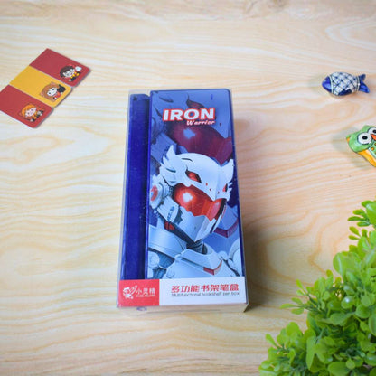 Pencil Box for Kids – Iron Warrior,study smart Cartoon, Cute Bunny & Space Travel Astronaut Themes