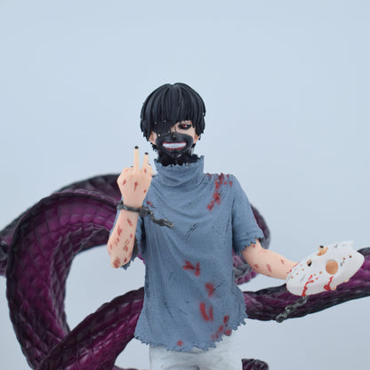 Anime Tokyo Ghoul Ken Kaneki Premium Action Figure – 34 cm Dual Head Edition