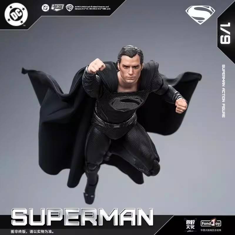 Black-Suit Superman 2.0 — Fondjoy DC Action Figure - image 2