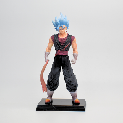 Dragon Ball Super Vegito Blue Figure with Spirit Sword – 3-in-1 Set with Bust and Interchangeable Head