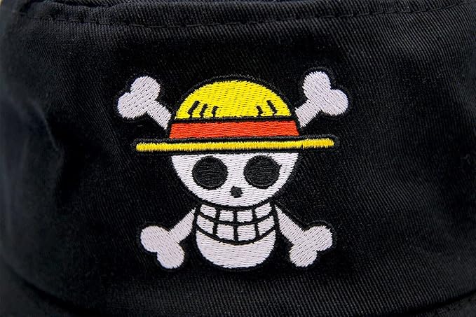Straw Hat Pirates Bucket Hat – Premium Embroidered Anime Cap