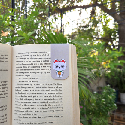 Dandadan Magnetic Bookmarks – Set of 6 | Chibi Momo, Okarun, Turbo Granny & More