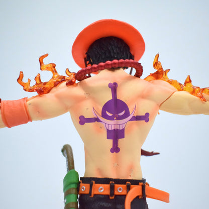 Portgas D. Ace LED Flame Statue – 27 cm Premium Anime Collectible
