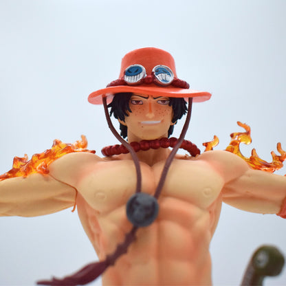 Portgas D. Ace LED Flame Statue – 27 cm Premium Anime Collectible