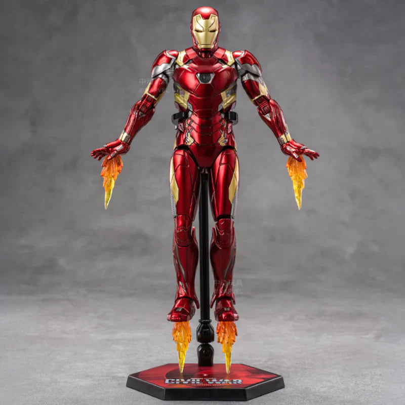 Iron Man Mark XLVI ZD Toys Action Figure – 1/10 Scale Marvel Collectible (Captain America: Civil War)