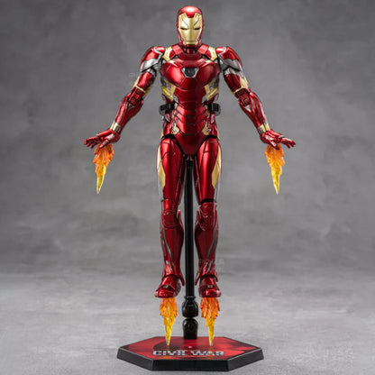 Iron Man Mark XLVI ZD Toys Action Figure – 1/10 Scale Marvel Collectible (Captain America: Civil War)