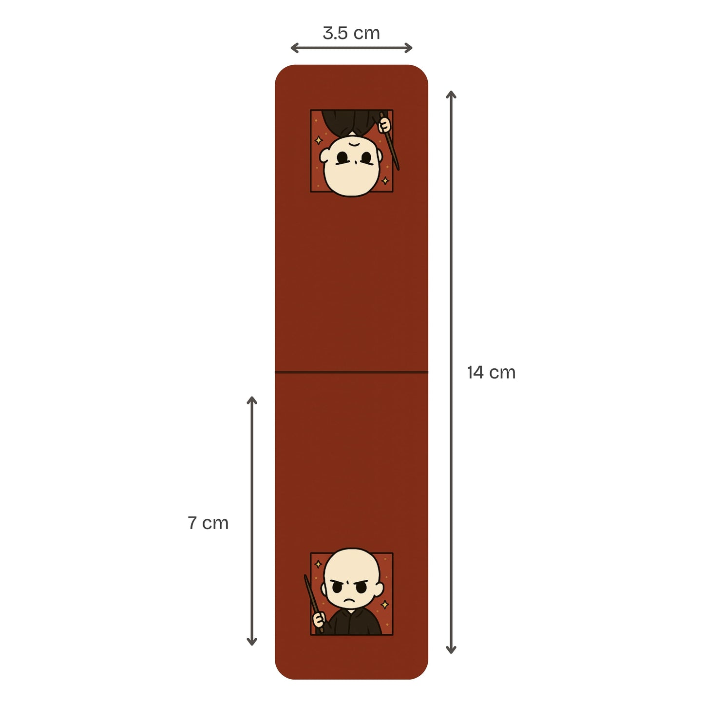 Harry Potter Villains Magnetic Bookmarks – Set of 6 | Gyaanstore Exclusive