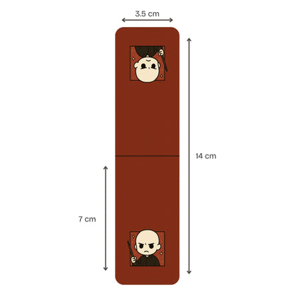 Harry Potter Villains Magnetic Bookmarks – Set of 6 | Gyaanstore Exclusive