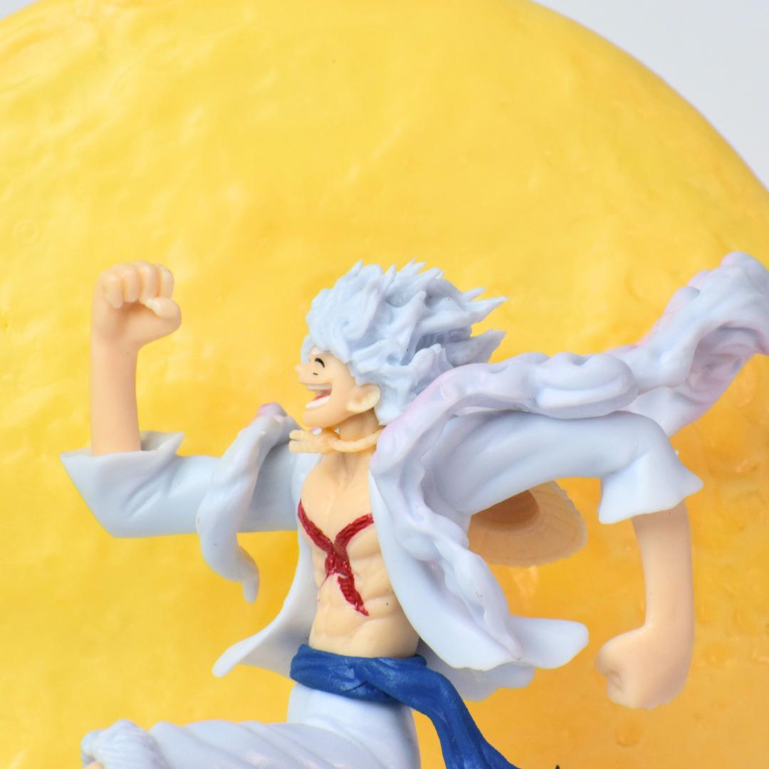 Monkey D. Luffy Gear 5 Moonlight Edition – 3D LED Anime Statue