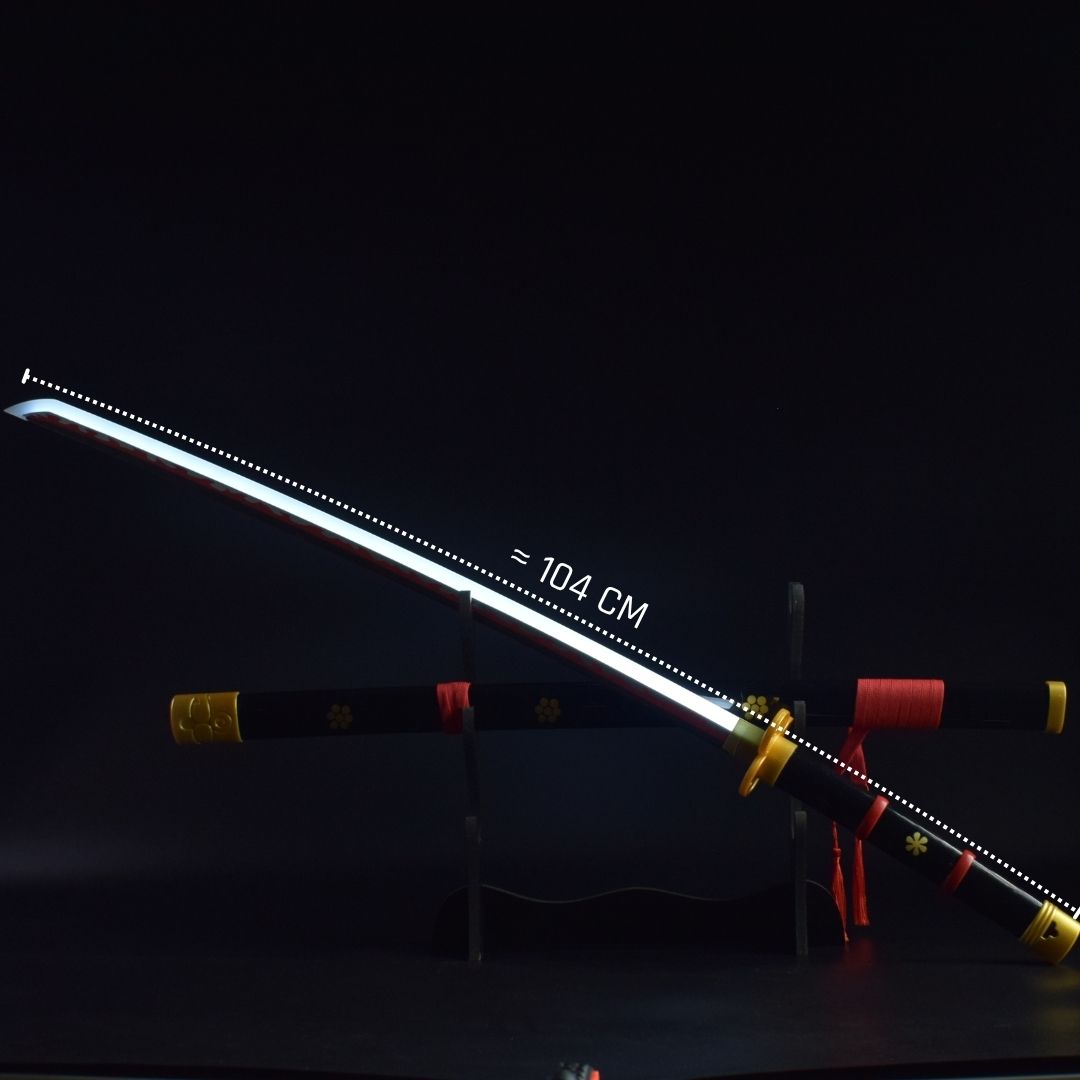 One Piece: Roronoa Zoro Yama Enma Black LED Katana