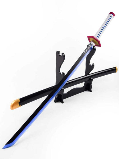 Giyu Tomioka Nichirin Sword – 104 cm LED Katana | Demon Slayer Cosplay