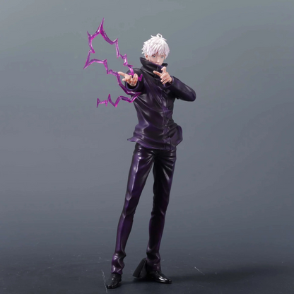 Satoru Gojo action figure performing cursed energy blast – 31cm Jujutsu Kaisen PVC collectible
