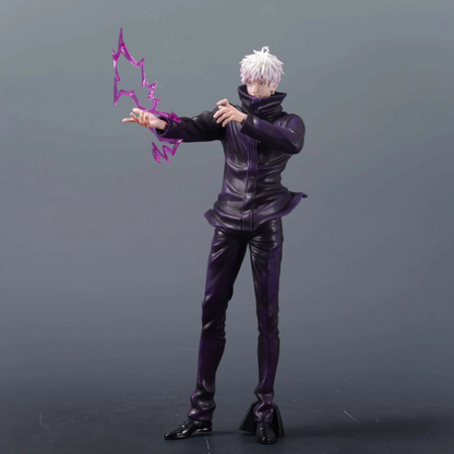 Satoru Gojo action figure performing cursed energy blast – 31cm Jujutsu Kaisen PVC collectible