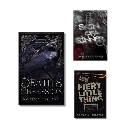 (Combo 3 Books) Death’s Obsession + Skin of a sinner + Fiery Little thing by Avina St Graves