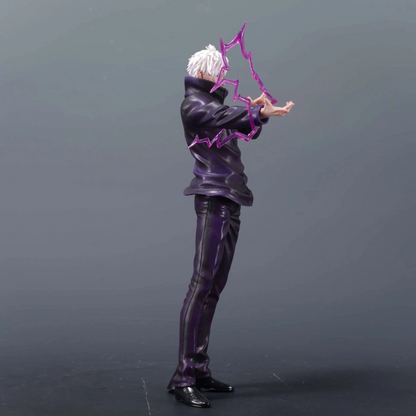 Satoru Gojo action figure performing cursed energy blast – 31cm Jujutsu Kaisen PVC collectible