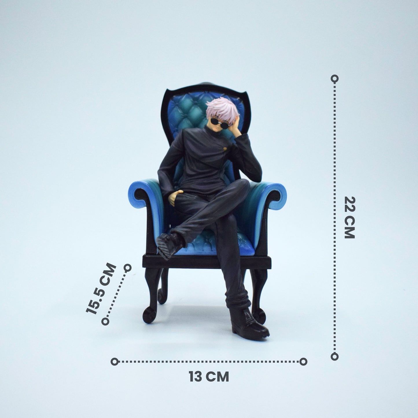 Satoru Gojo Seated Throne Edition Anime Collectible (22 cm)